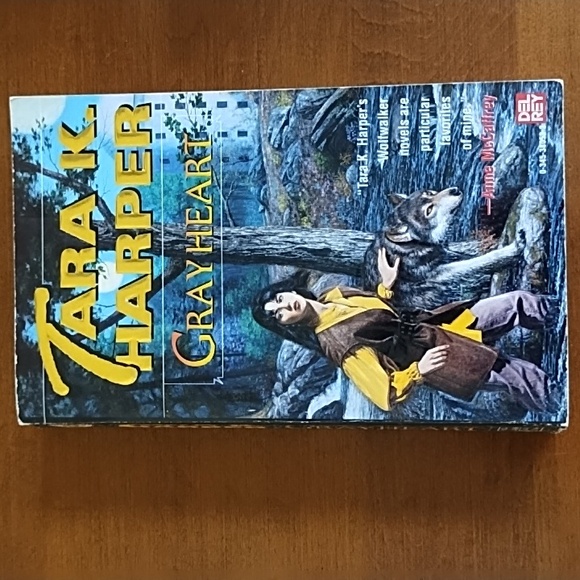 Wolfwalker Series Fantasy Adventure Sword Fights Telepathy Wolves Tara K Harper - Picture 6 of 9